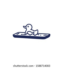 duck vektor logo template vector 