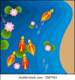 Ducks and Fishes