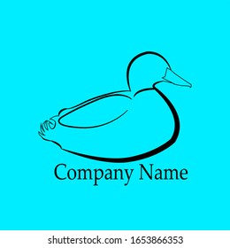 duck-themed company logos can be customized to your needs