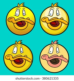 Ducky Smiley Set