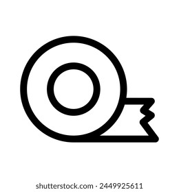 duct tape icon or logo isolated sign symbol vector illustration - high quality black style vector icons
