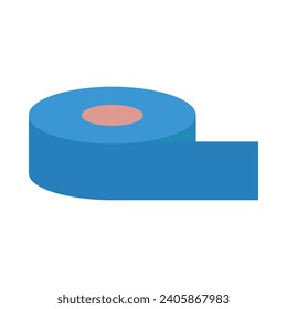 Duct Tape Vector Flat Icon For Personal And Commercial Use.
