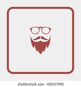 Dude, Bearded man illustration