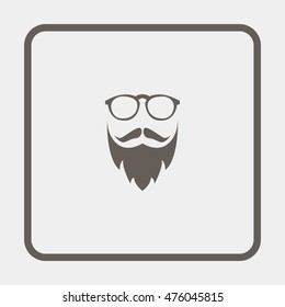 Dude, Bearded man illustration