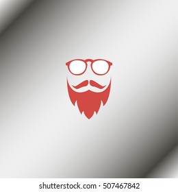 Dude, Bearded man illustration