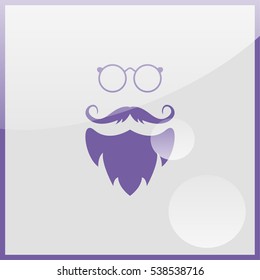 Dude, Bearded man illustration