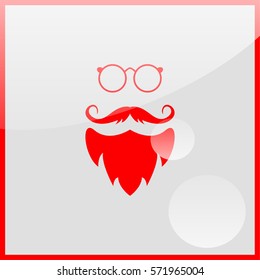 Dude, Bearded man illustration