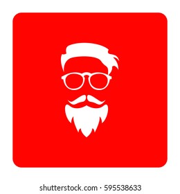 Dude, Bearded man illustration