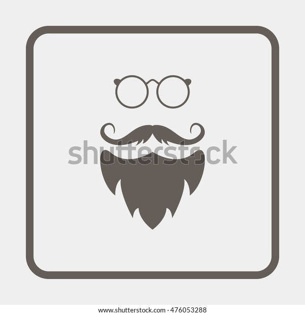 Dude Bearded Man Illustration Stock Vector Royalty Free 476053288 Shutterstock 9889