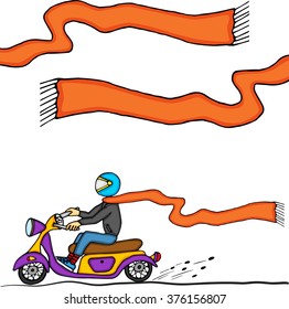 Dude on Motorcycle