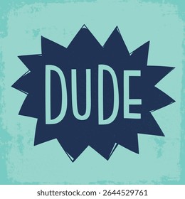 Cara Slogan Vetor Design Gráfico