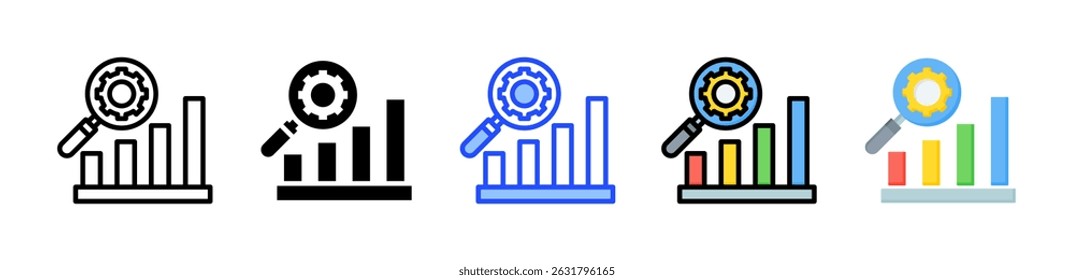 Due Diligence Icon Collection With Multiple Styles