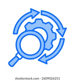Due Diligence Icon Element For Design