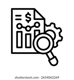 Due Diligence-Symbol für Design