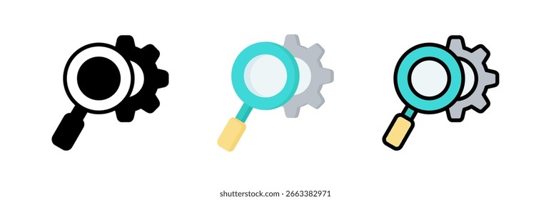 Due Diligence Icon Element For Design