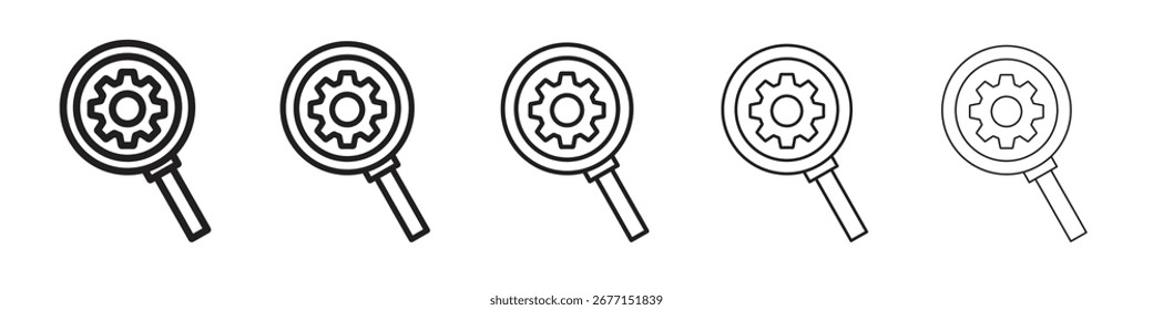 due diligence icon vector illustration isolated