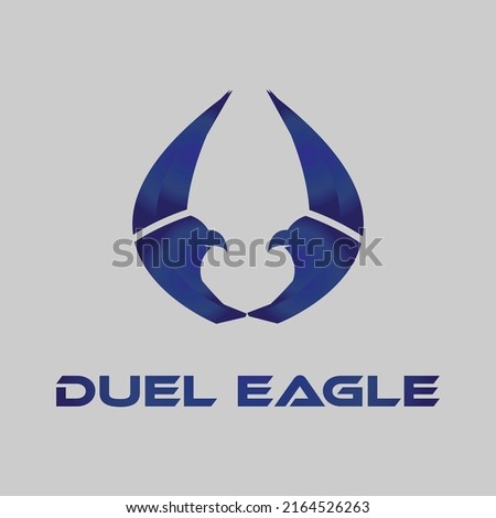 DUEL EAGLE IS BEAUTYFUL LOGO