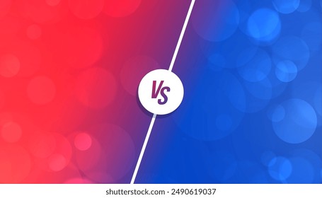 duel fight battle versus vs banner for esport streamer vector