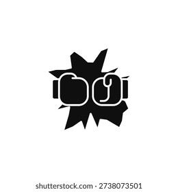 duel vector icon. flat sign for mobile concept and web design. Symbol, logo illustration. Vector graphics