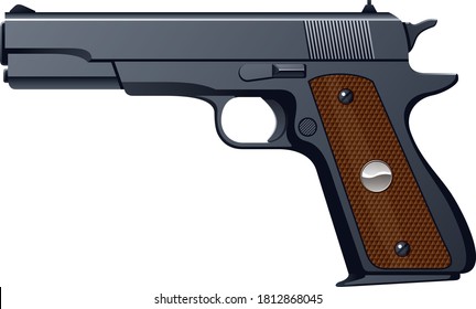 Una estúpida pistola negra