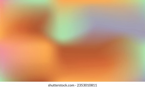 Dull pastel background. Abstract soft pale pink lavender brown colors backdrop. Aesthetic trendy mint green blush orange creative gradient wallpaper. Mockup for advertisement, social media, card