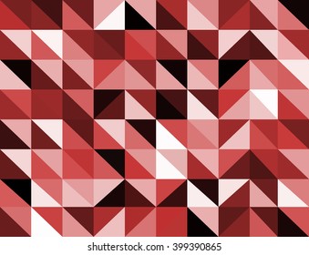 Dull red abstract geometric polygonal background