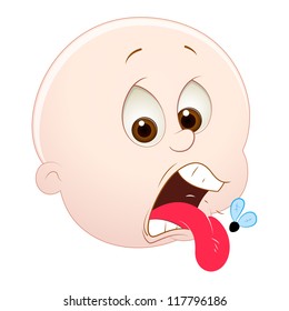 Dumb Baby Vector