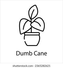 Dummy Cane Icon Vektorgrafik