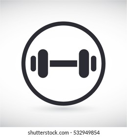 Dumbbel  icon