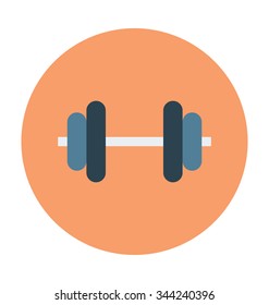 
Dumbbell Colored Vector Icon
