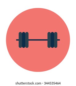 
Dumbbell Colored Vector Icon
