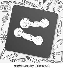 Dumbbell doodle