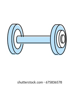 dumbbell fitness tool to do exercise and training