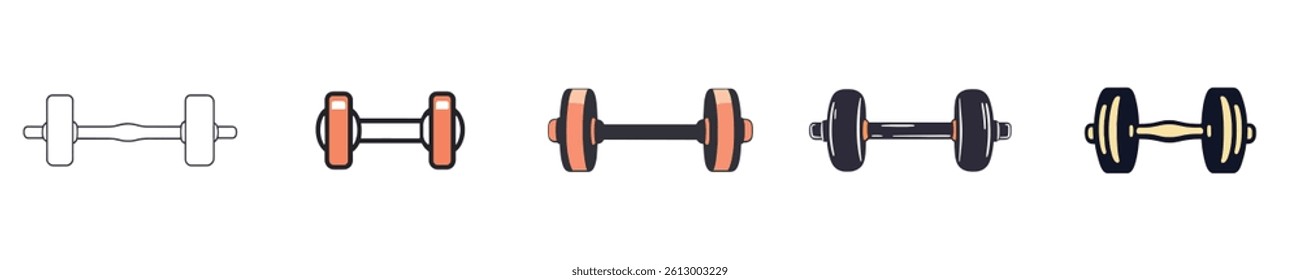 Dumbbell Fitness Workout Equipment for Strength Training