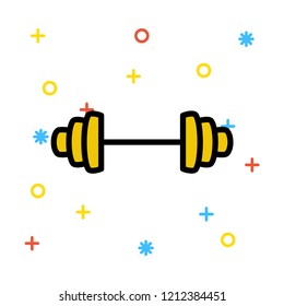 dumbbell  gym  exercise  