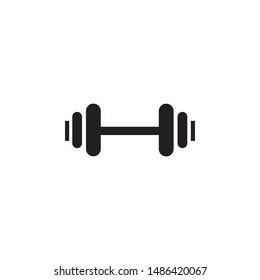 Dumbbell for gym icon design template. Trendy style, vector eps 10