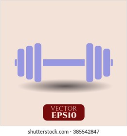 Dumbbell high quality icon