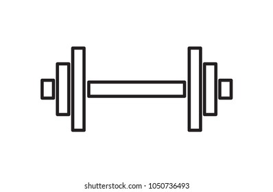 dumbbell icon