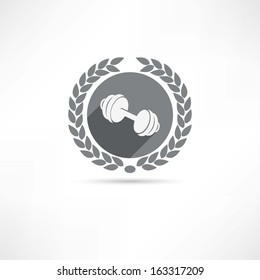 dumbbell icon