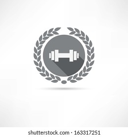 dumbbell icon