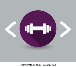 dumbbell icon