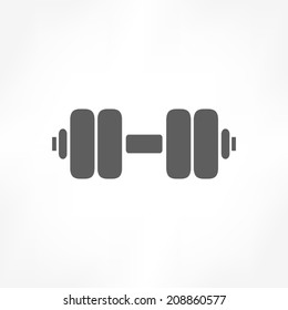 dumbbell icon