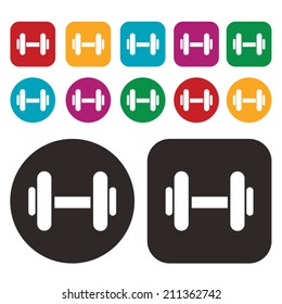 dumbbell icon