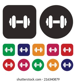 Dumbbell icon