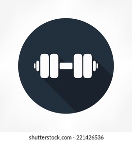 dumbbell icon