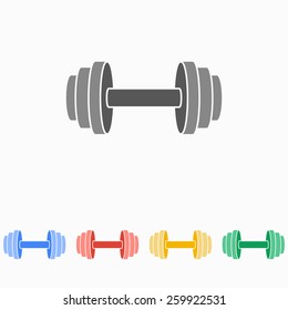 Dumbbell icon