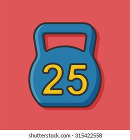 Dumbbell icon