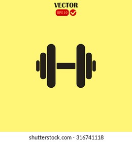 Dumbbell Icon 