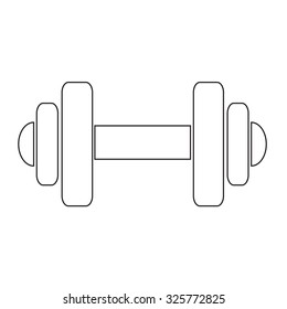 Dumbbell icon