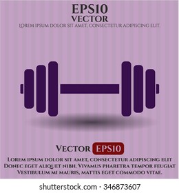 Dumbbell icon